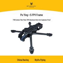 STARMACH Shadow X5 FPV Racing Drone Frame (CN version) Frame juoda spalva