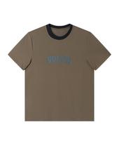 Soru Logo Graphic Ringer T-Shirt_Khaki L