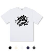 Union Garments Layered Oversized Short Sleeve T-Shirt 5 Colors Notation/L