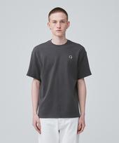 A Cock 20-Count Metal Signature Half T-Shirt [Charcoal] Dark Gray/L