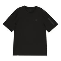 Volvik Golfwear Men'S Golf Magic Hole Woven Mix Round Short Sleeve T-Shirt Vmtsp551_Bk Black/105