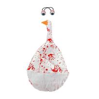 Blood Splatter Halloween Bloody Goose Costume Set  Fits 23 Inch Porch Goose balta