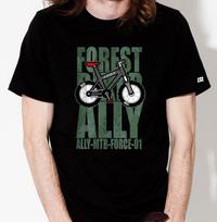 Doldol Ally_T-Shirts_15 Bicycle Camping Trip Deer Ellie Character Graphic T-Shirt White/M