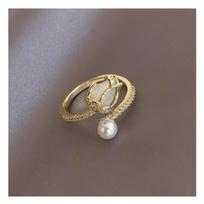 Tulip Bud Ring Fashion Niche Design Ring Ring Finger Jewelry Teenager, for Teenager, For Teenager Adjustable Opening balta