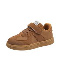 Velcro Children's Spring Sports Shoes Comfortable Flat Sneakers Breathable Lightweight Unisex Outdoor Training Shoes 26-16cm ruda