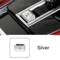 Car Handbrake Parking P Button Sequins Decoration Cover Trim For Porsche Cayenne Panamera 2018- Interior Accessories sidabras