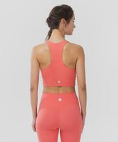 Reina Mora Energy Coco Bra Coral Red Coral/[L-66.5-77] T266 (Pads Included)