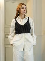 Muse By Rose Faye Tank Top (Striped Black) S