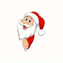 1pc Santa Claus Stickers, Car Christmas Decoration Stickers, Christmas Party Stickers, Car Glass Stickers, Motorcycle Stickers Christmas Decorations 1pc
