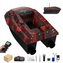 Elektrinis žvejybos masalo laivas LOKEEVAN D50E, 2x15600mAh, 12V, 2 kg keliamoji galia, 1.7 m/s, 100 GPS taškų
