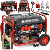Generatorius 5,2 kW su elektriniu starteriu, AVR, varinis statorius, blacksmith