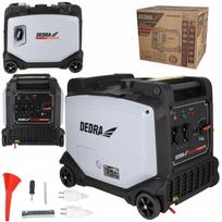 Inverterinis generatorius DEDRA, 3300W, tylus, 70 dB, su AVR