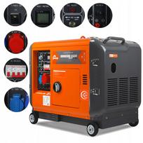 Dyzelinis generatorius BARRACUDA 5500 SILENT, 7kVA, 5,5kW, 230V/400V