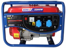 Benzininis generatorius Dedra DEGB2510, 230V, 2,2 kW