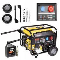 Elektros generatorius LONCIN LC8000D-AS, 6,5 kW, 3 fazių, 400V, 420 cm³