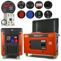 Dyzelinis generatorius BARRACUDA 9500 SILENT+ATS, 12 kVA, 9,5 kW, 230/400 V