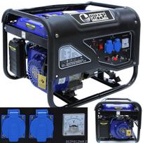 Benzininis elektros generatorius su AVR, 3 kW, 230V, varinė apvija