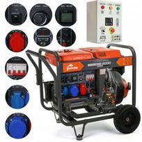 Dyzelinis generatorius BARRACUDA 8000 OPEN, 8 kW, 230/400V, su ATS