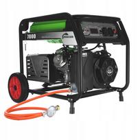 Vienfazis generatorius NA GAZ, 7000 W, 7 kW, 9 kVA, 230V, dujinis