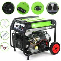 Elektros generatorius 7 kW 9 kVA su įtampos reguliatoriumi 230V