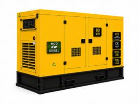 Stacionarus trijų fazių generatorius Genezo 80 kW / 100 kVA su ATS/SZR