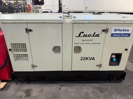 Elektros generatorius LUCLA GLU-22-SP, 20 kW, tylus, 3 fazių, 22 kVA