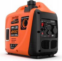 Inverterinis generatorius AIVOLT 1400W, tylus, benzininis, su USB, 12V