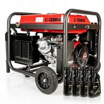 Elektros generatorius 5,5 kW CEDRUS AG5-1F, vienfazis, su AVR, 4 dovanėlės