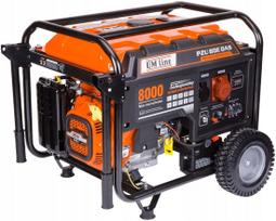 Elektros generatorius Oleo-Mac PZU 80E DAS AVR, 230V/400V, 420 cm³, 6,5 kW