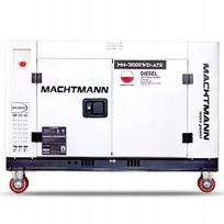 Dyzelinis elektros generatorius Machtmann 18000WD, 18 kVA, 400V, trifazis, su ATS