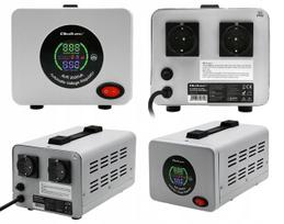 Įtampos stabilizatorius Qoltec AVR 2000VA, 10%, tinka saulės generatoriams