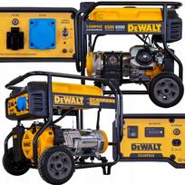 Nešiojamas vienfazis generatorius DEWALT DXGNP65E, 6500 W, benzininis