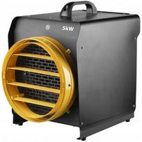 Elektrinis šildytuvas su termostatu, juodas, 5 kW, 400 V