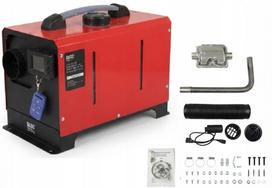 Dyzelinis motociklo šildytuvas 12 kW, 12/24V, 230V, nešiojamas dirbtuvėms
