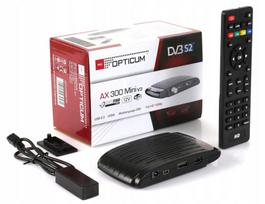Palydovinis imtuvas OPTICUM HD AX-300 Plus, FTA, HD
