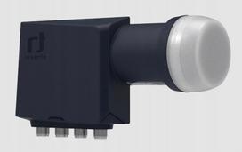 Palydovinis LNB keitiklis INVERTO Premium, QUATTRO, 4 išėjimai, multiswitch sistemoms