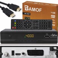 Palydovinis imtuvas Bamof BE-2607, DVB-S2, USB, HDMI, 1080p