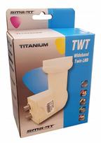 Palydovinis LNB WideBand konverteris SMART Titanium TWT H+V