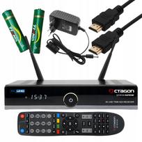 Palydovinis imtuvas OCTAGON SF8008 V3 SUPREME TWIN 4K, Enigma2, Oscam, OpenATV 7.6 PL