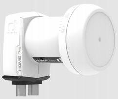 Palydovinis LNB konverteris INVERTO Home Pro, TWIN, 2 išėjimai, 4K