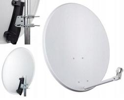 Palydovinė antena CORAB ASC-800M-J, 80 cm, balta, Full HD, 4K