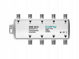 TV-SAT ir DVB-T signalų sumatorius AXING 4 QUAD multiswitch