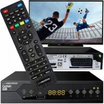 DVB-T2 televizijos imtuvas su H.265 HEVC, USB, HDMI ir nuotolinio valdymo pultu