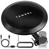 TV antena DVB-T2, 360°, 10 m kabelis, USB, 4K, LTE, aktyvi