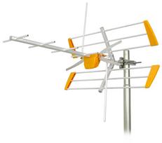 Lauko TV antena Televes MIX Combo DVB-T2, UHF/VHF, MUX 1/2/3/8