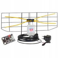 Kambarinė TV antena STRONGEST DVB-T2, MUX8, FM, 4K, stiprus signalas, nešiojama