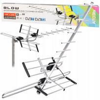 TV kryptinė antena DVB-T2 MUX8, LTE, Full HD, 4K