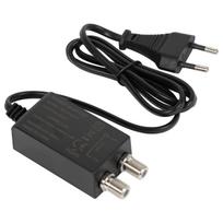 Antenos maitinimo šaltinis 12V, 450mA, su F jungtimi ir maitinimo atskyrikliu