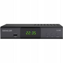 DVB-T imtuvas Sencor SDB 5007T, USB, SCART jungtis