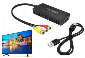AV į HDMI keitiklis RCA (CINCH) CVBS, 1080p